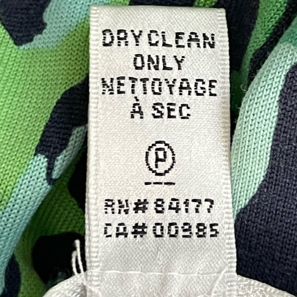 Diane von Furstenberg DVF Gaby Spotted Frog Animal Print Silk Shift Dress Size 6 - Picture 7 of 8